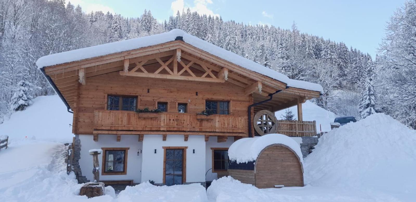 Riedlfeld Chalet Dienten am Hochkönig Buitenkant foto